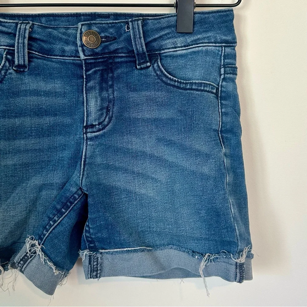 Justice Blue Denim Shorts - Girls 10